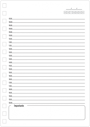 Miolo de Caderno Executivo Off Set 75g 14,8x21cm 4x4  Corte Reto 